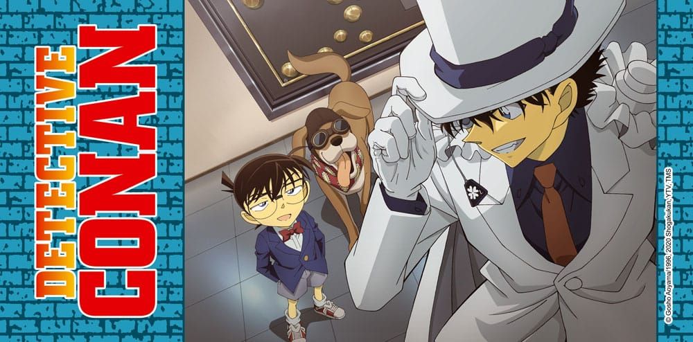 Detective Conan XXL Mousepad Conan & Kaito Kid Sakami Merchandise