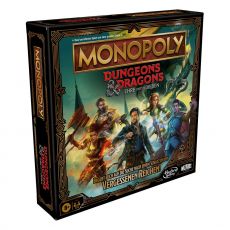 Dungeons & Dragons: Honor Among Thieves Board Game Monopoly Německá Verze