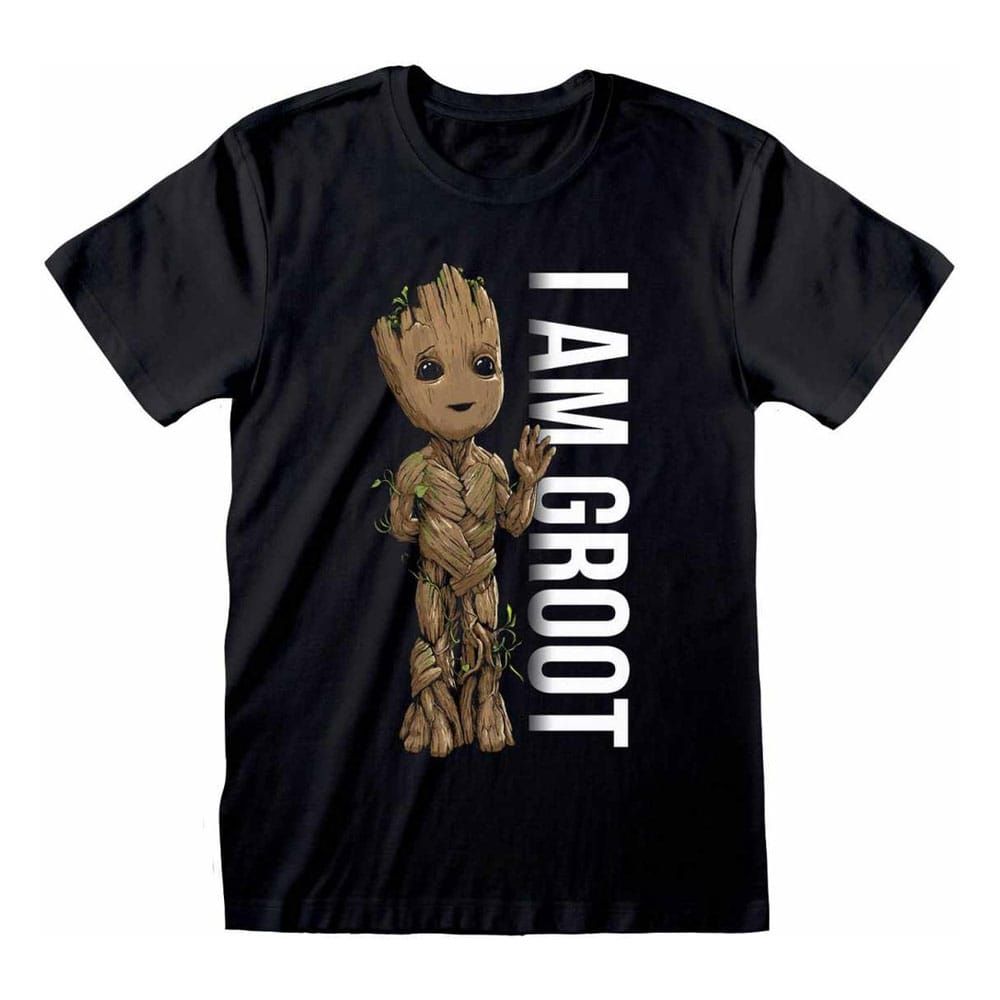 I Am Groot Tričko Portrait Velikost L Heroes Inc