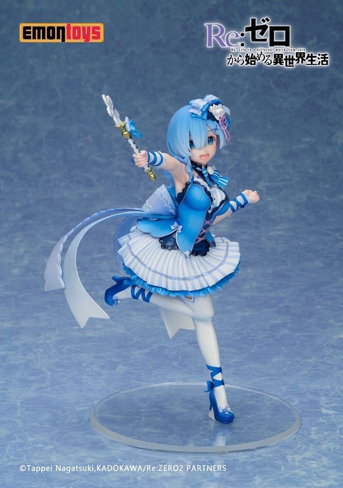 Re:Zero - Starting Life in Another World PVC Soška 1/7 Rem Magical girl Ver. 28 cm Emon Toys