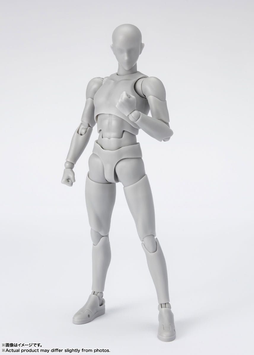 S.H. Figuarts Akční Figure Body-Kun Sports Edition DX Set (Gray Color Ver.) 16 cm Bandai Tamashii Nations