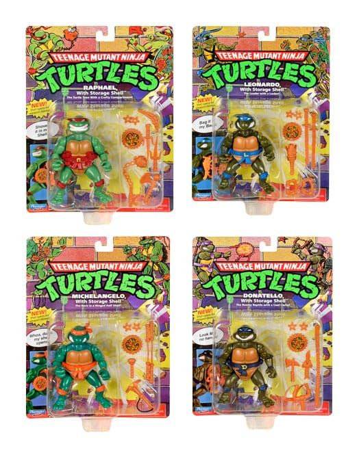Teenage Mutant Ninja Turtles Akční Figures Classic Turtle 10 cm Sada (12) Playmates