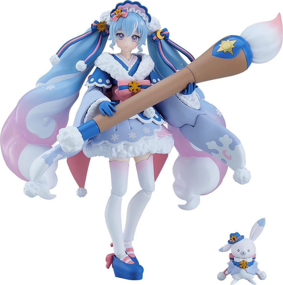 Character Vocal Series 01: Hatsune Miku Figma Akční Figure Snow Miku: Serene Winter Ver. 13 cm Max Factory