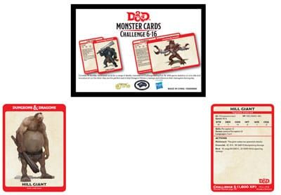 Dungeons & Dragons Spellbook Cards: Monster 6-16 Anglická Wizards of the Coast