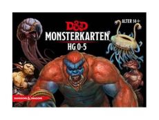 Dungeons & Dragons Spellbook Cards: Monsters 0-5 Anglická
