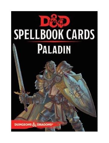 Dungeons & Dragons Spellbook Cards: Paladin Anglická Wizards of the Coast