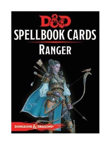 Dungeons & Dragons Spellbook Cards: Ranger Anglická Wizards of the Coast