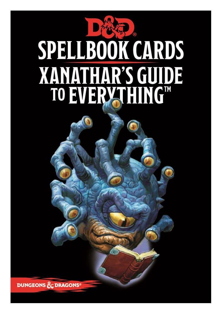 Dungeons & Dragons Spellbook Cards: Xanathar´s Guide to Everything Anglická Wizards of the Coast