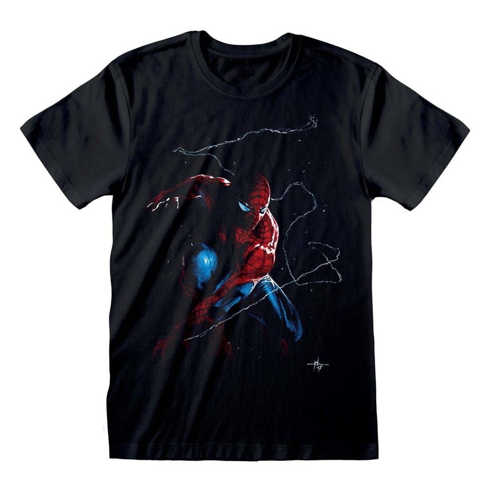 Marvel Comics Spider-Man Tričko Spidey Art Velikost M Heroes Inc