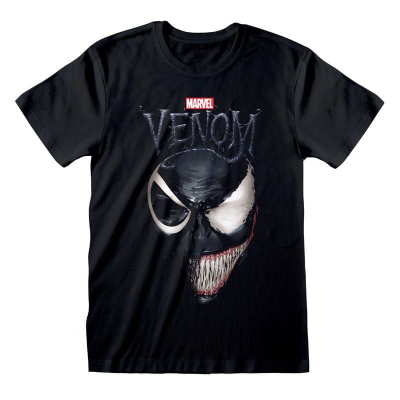 Marvel Comics Spider-Man Tričko Venom Split Face Velikost XL Heroes Inc