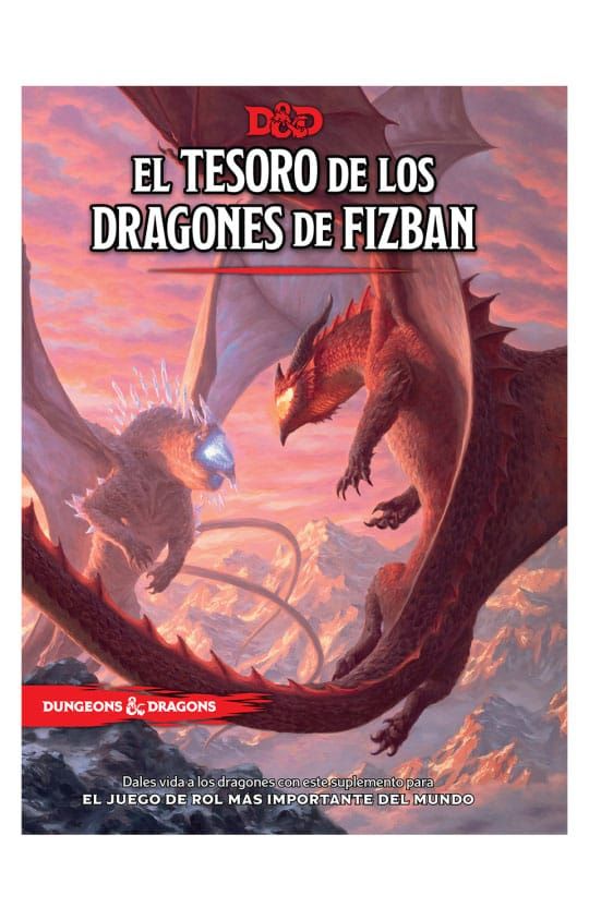 Dungeons & Dragons RPG El tesoro de los dragones de Fizban spanish Wizards of the Coast