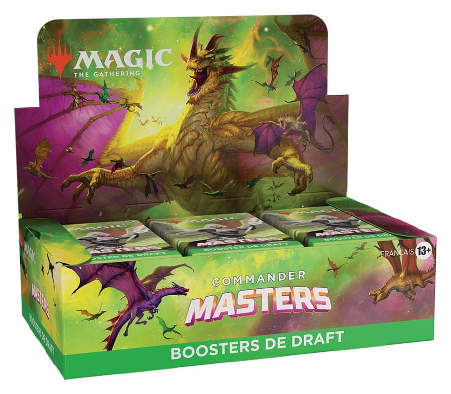 Magic the Gathering Commander Masters Draft Booster Display (24) Francouzská Wizards of the Coast