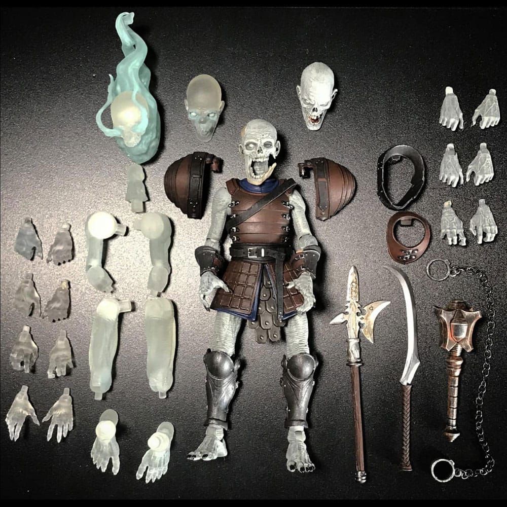 Mythic Legions: Necronominus Akční Figurka Undead Builder Pack (Deluxe) 15 cm Four Horsemen Toy Design
