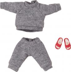 Original Character for Nendoroid Doll Figures Outfit Set: Mikina and Sweatpants (Gray)