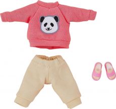 Original Character for Nendoroid Doll Figures Outfit Set: Mikina and Sweatpants (Pink)
