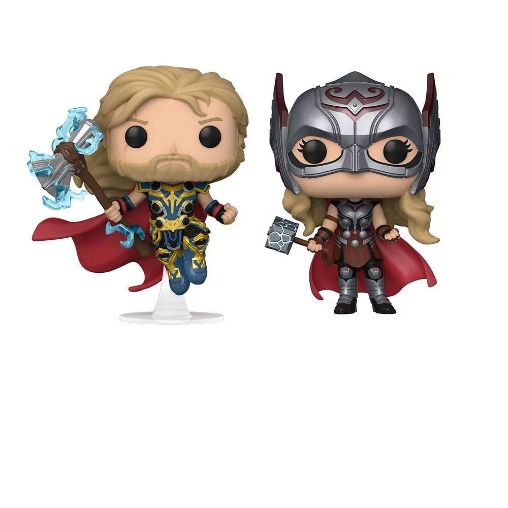 Thor: Love and Thunder POP! Vinyl Figures 2-Pack Thor & Mighty Thor 9 cm Funko