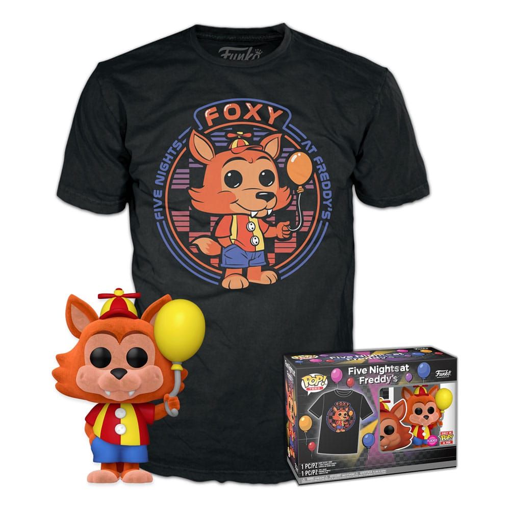 Five Nights at Freddy's POP! & Tee Box Balloon Foxy Velikost S Funko