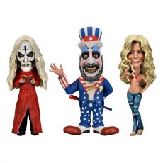 House of 1000 Corpses Little Big Head Figures 3-Pack 15 cm NECA