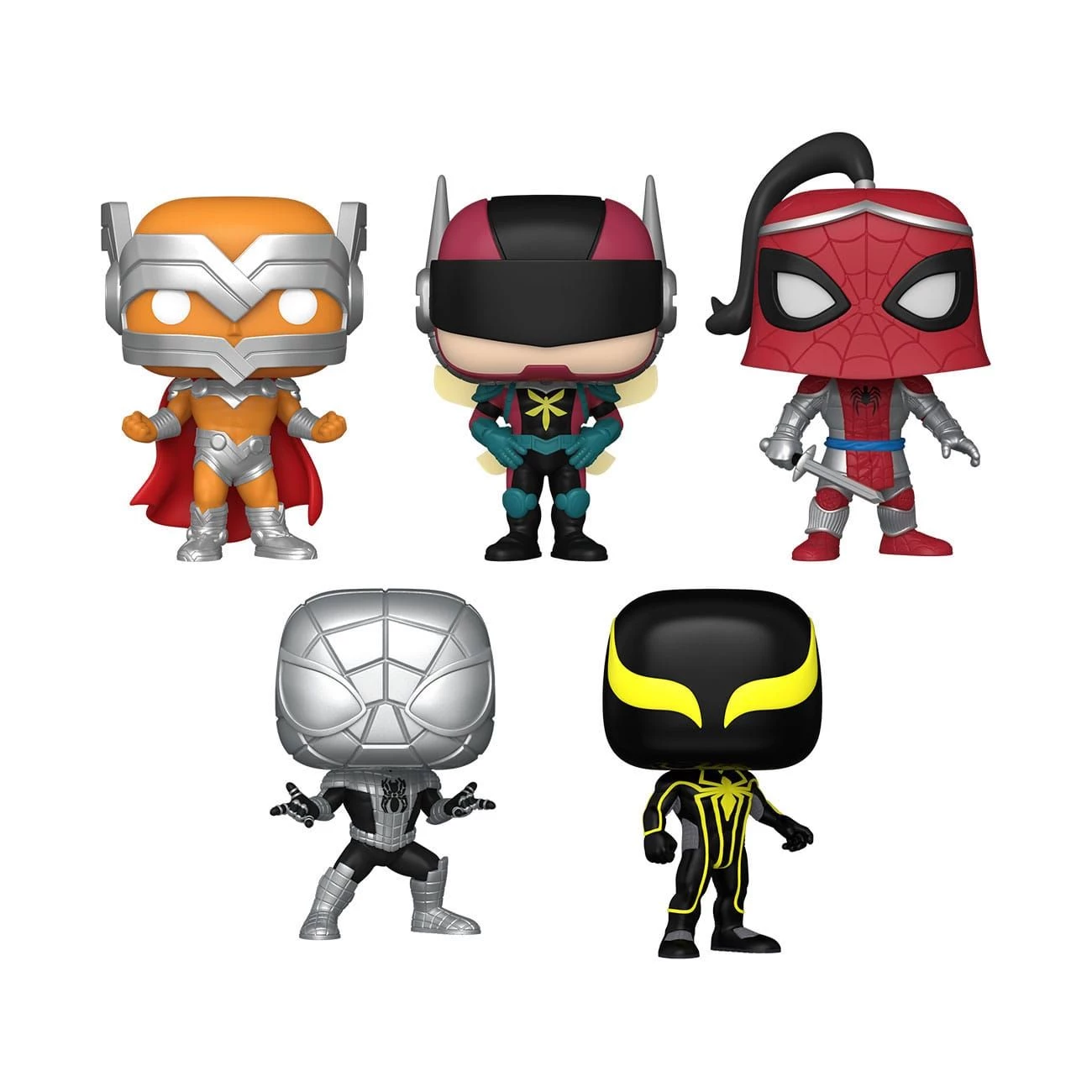 Marvel POP! Vinyl Figure 5-Pack Year of the Spider Special Edition 9 cm Funko