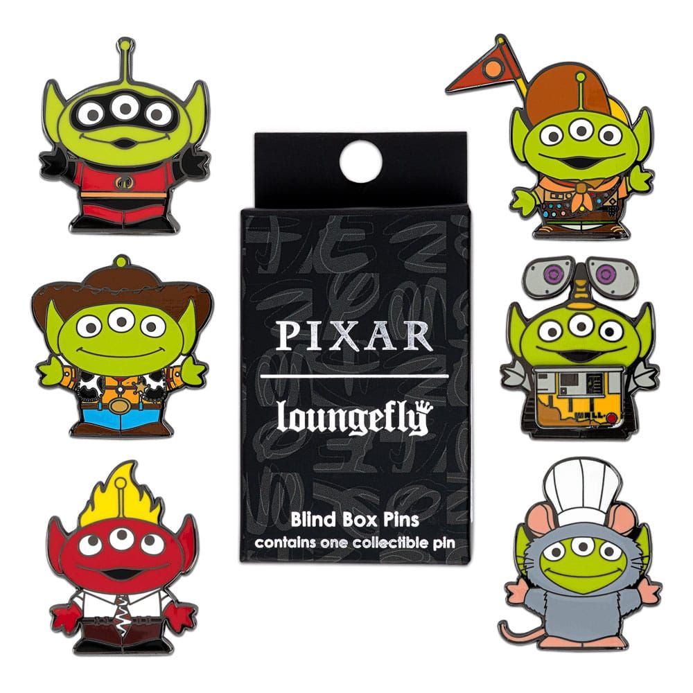 Pixar Loungefly POP! Enamel Pins Aliens 3 cm Sada (12) Funko