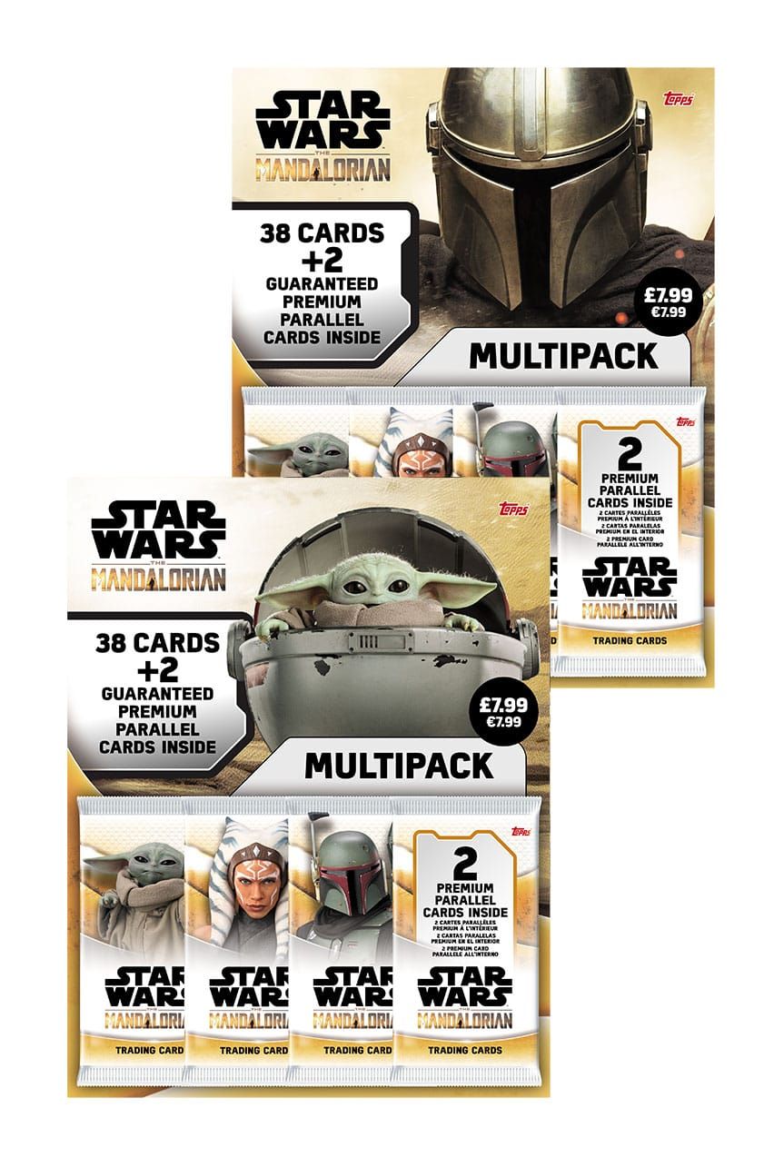 Star Wars: The Mandalorian Trading Karty Multipack Anglická Verze Topps/Merlin