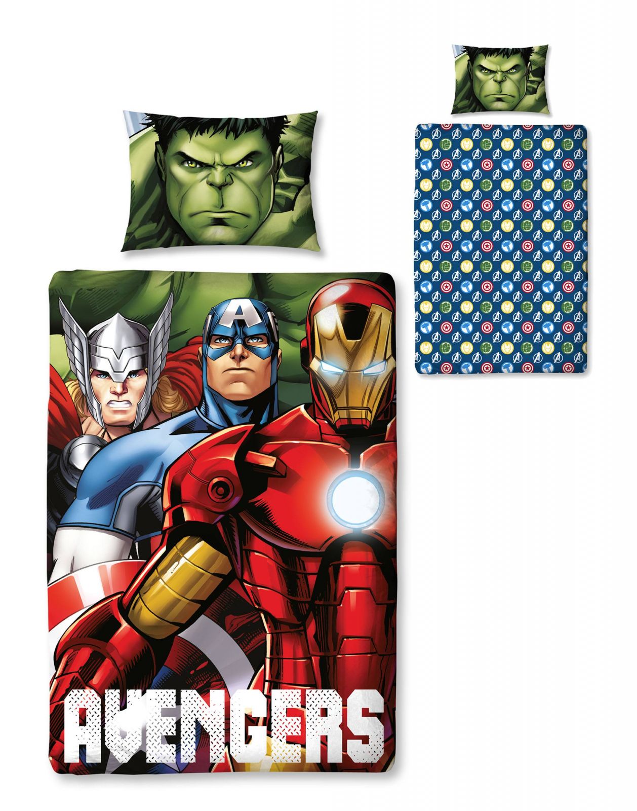 The Avengers Oboustranné povlečení 135 x 200 cm Character World