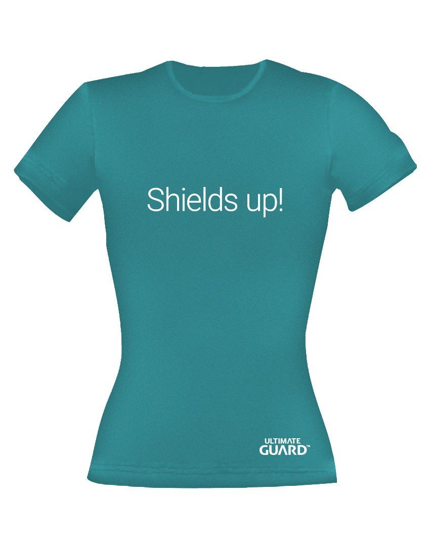 Ultimate Guard Dámské Tričko Shields Up! Petrol Blue Velikost XL