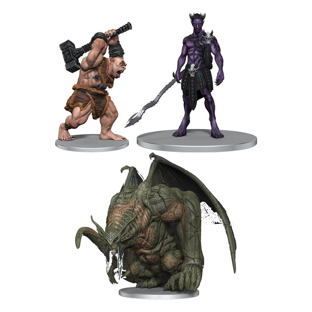 D&D Icons of the Realms pre-painted Miniatures Demon Lords Set Wizkids