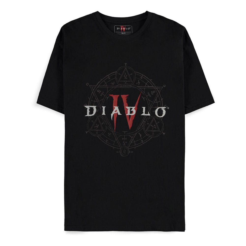 Diablo IV Tričko Pentagram Logo Velikost L Difuzed