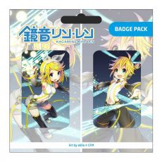 Hatsune Miku Pin Placky 2-Pack Set C