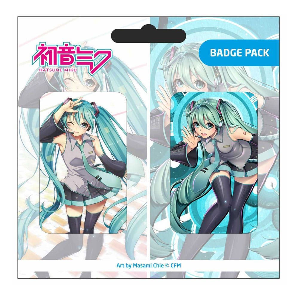 Hatsune Miku Pin Placky 2-Pack Set D POPbuddies