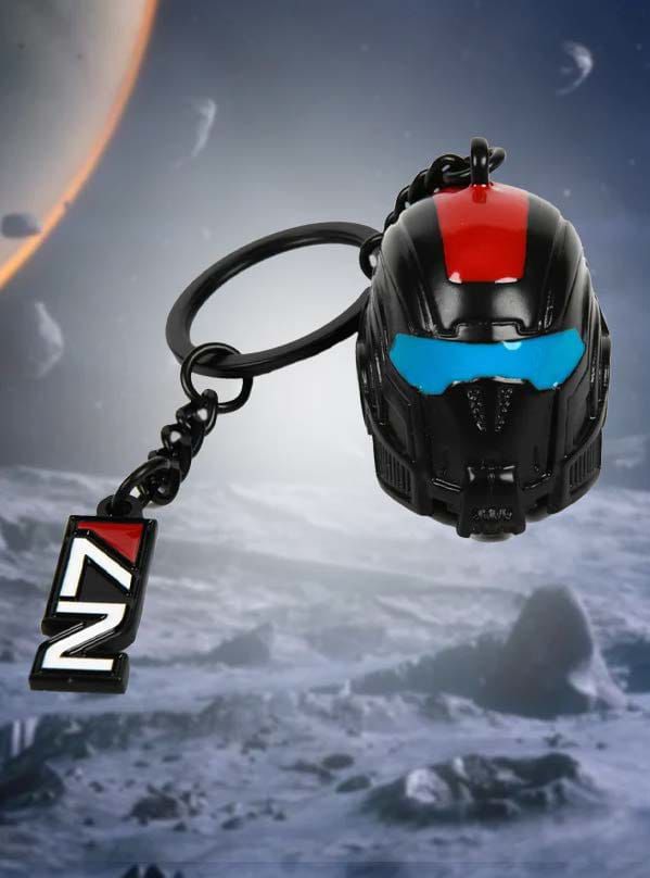 Mass Effect Metal Keychain N7 Helma DEVplus