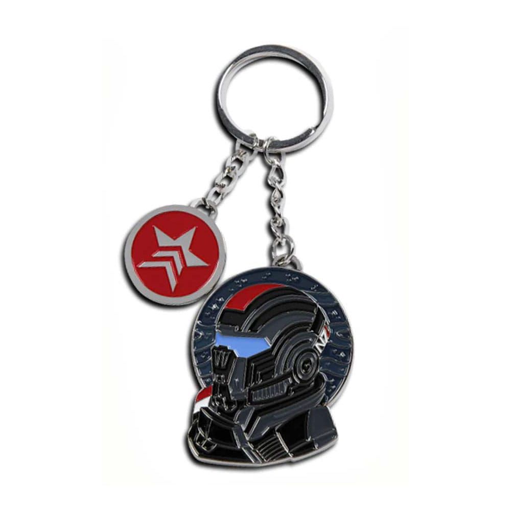 Mass Effect Metal Keychain Shepard Morality DEVplus
