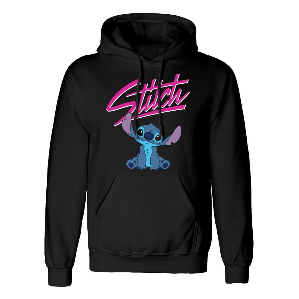 Lilo & Stitch Hooded Mikina Script Velikost M Heroes Inc