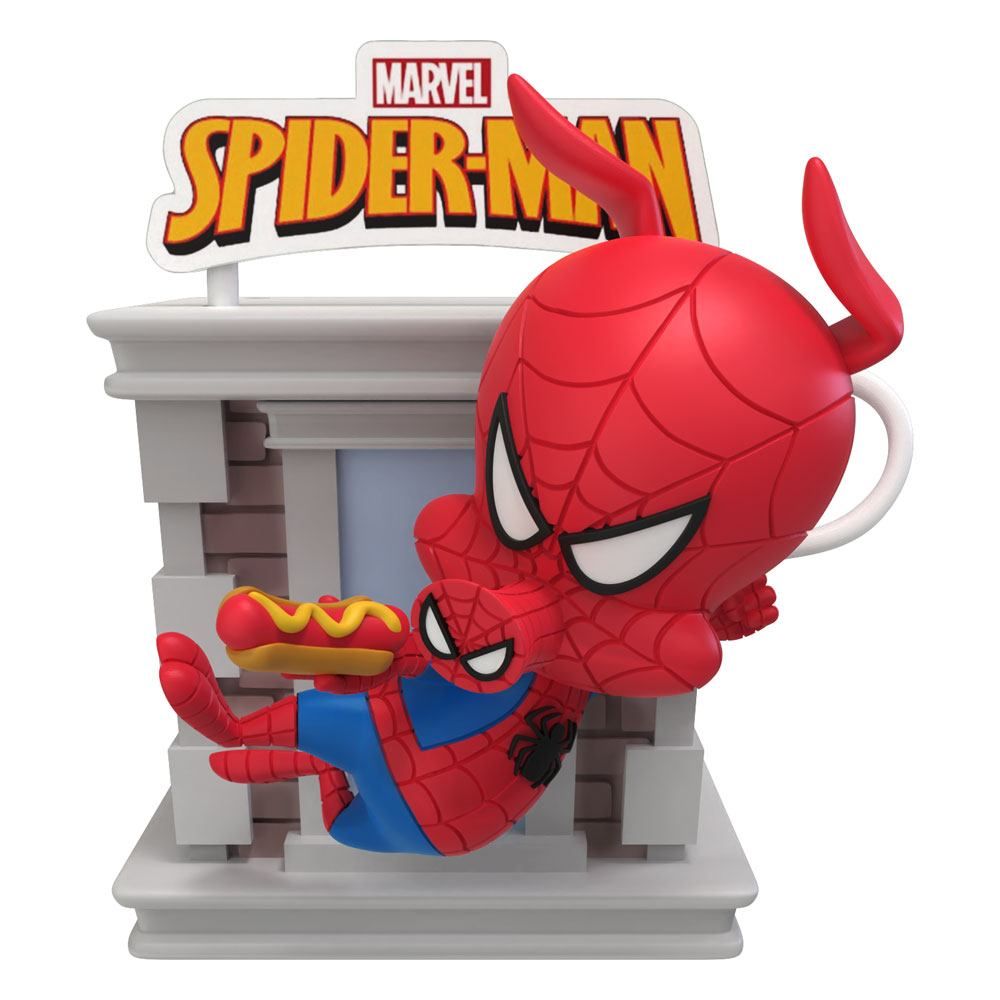 Marvel Egg Attack Figure Spider-Man Pigman 60th Anniversary Series Limited Edition 8 cm Beast Kingdom Toys