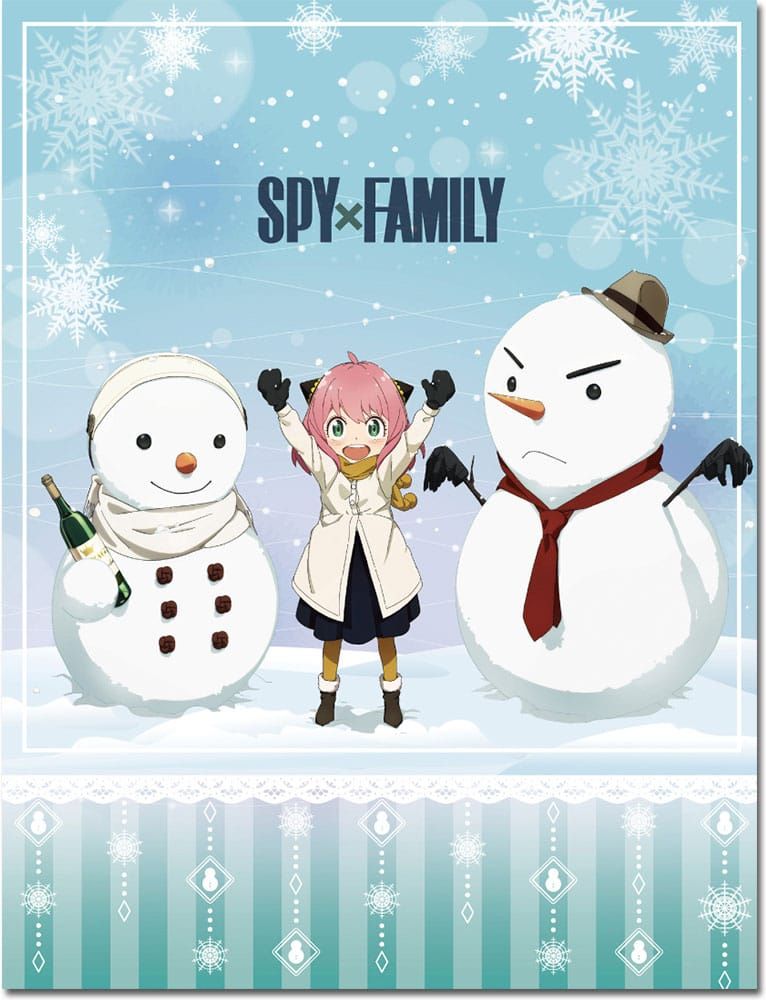 Spy x Family Deka Snowman and Anya 117 x 152 cm GEE