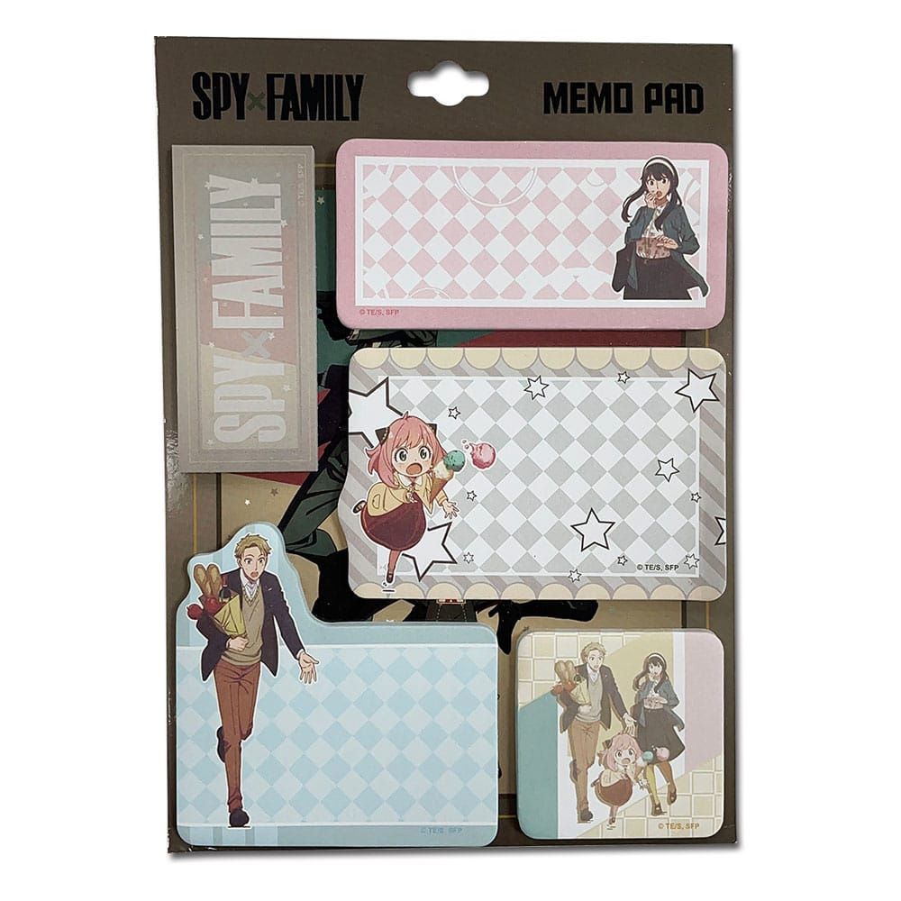 Spy x Family Memo Pad set Forger Family GEE