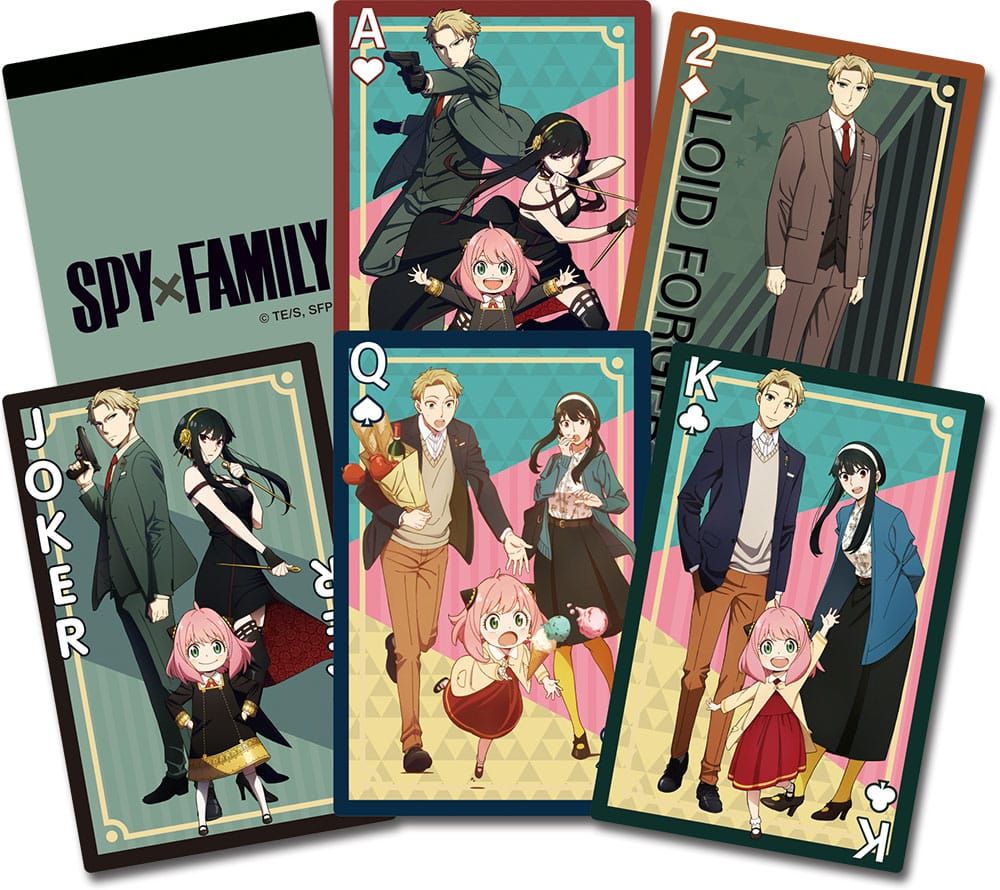 Spy x Family Playing Karty Forger Family GEE
