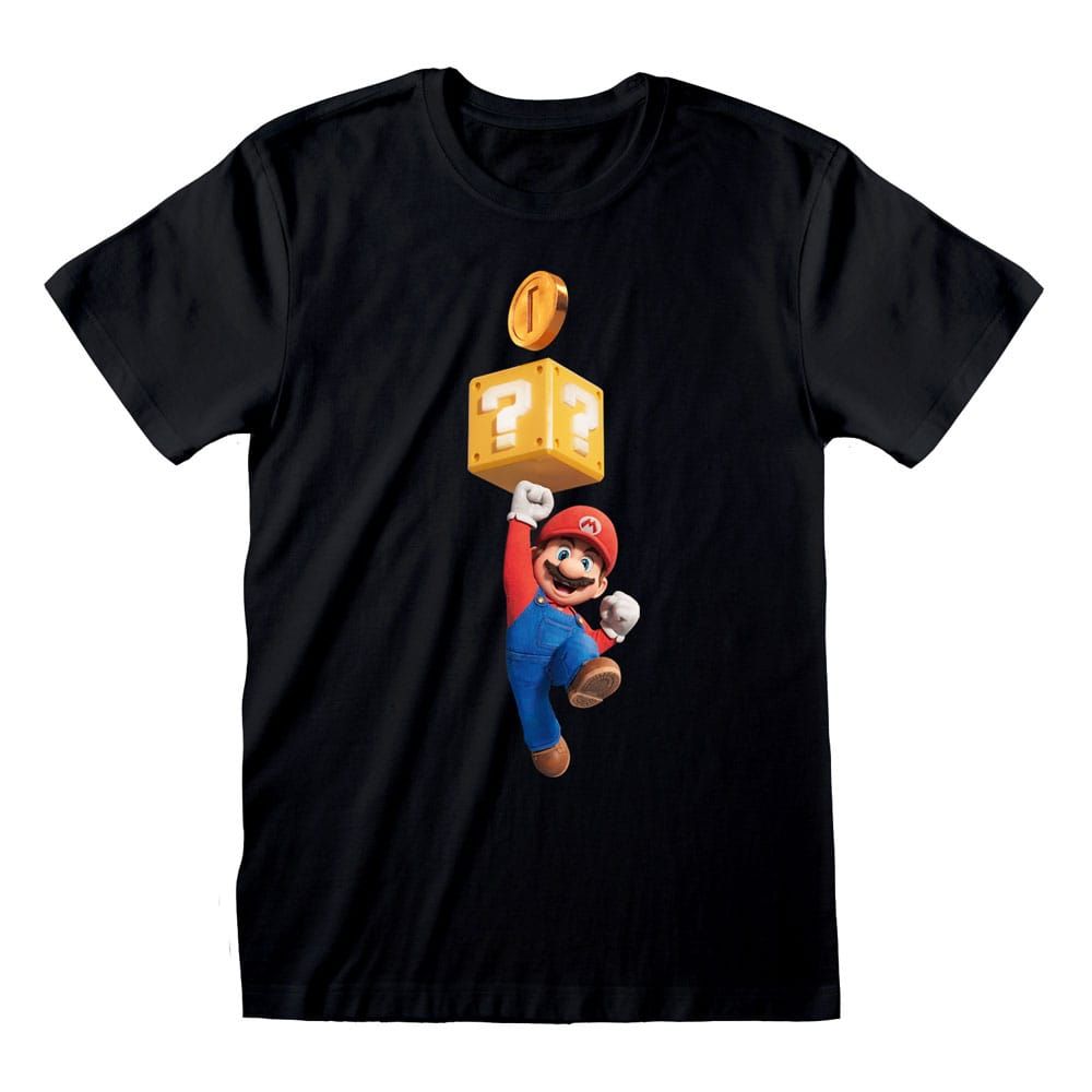 Super Mario Bros Tričko Mario Coin Fashion Velikost S Heroes Inc