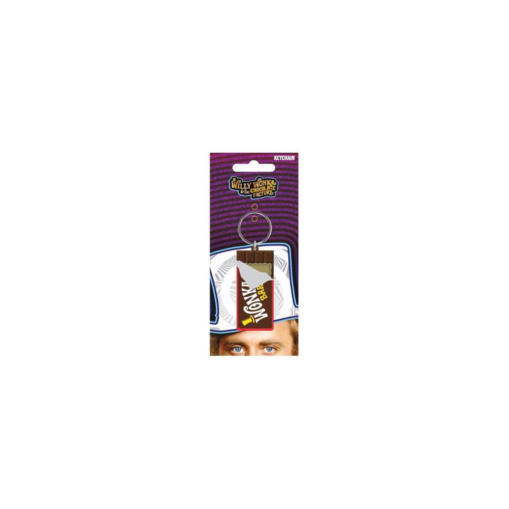 Willy Wonka & The Chocolate Factory Gumový Keychain Core 6 cm Pyramid International