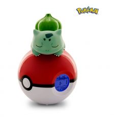 Pokémon Alarm Hodiny Pokeball with Light Bulbasaur 18 cm