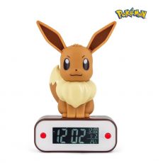 Pokémon Alarm Hodiny with Light Evoli 18 cm