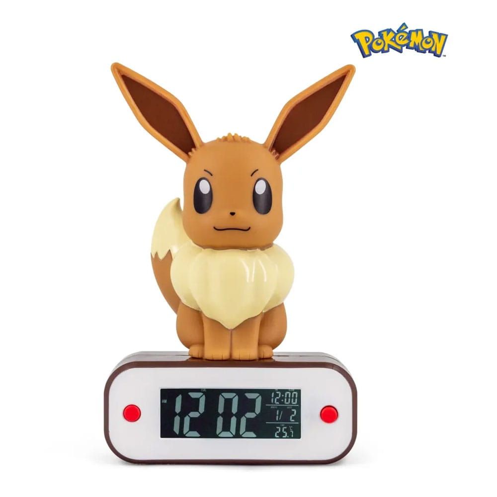 Pokémon Alarm Hodiny with Light Evoli 18 cm Teknofun