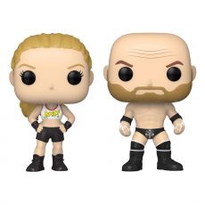 WWE POP! vinylová Figures 2-Pack Rousey/Triple H 9 cm