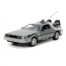 Back to the Future Hollywood Rides Kov. Model 1/24 Back to the Future 1 Time Machine
