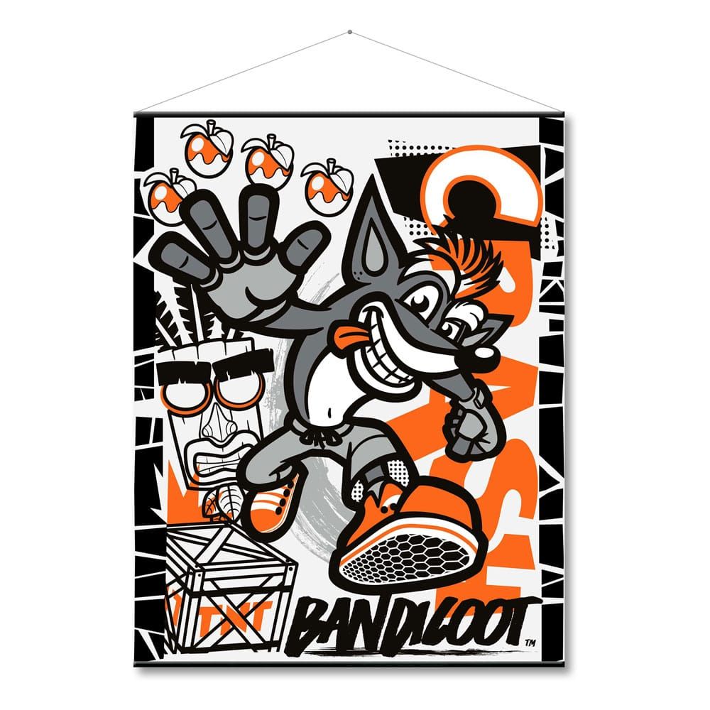 Crash Bandicoot Plakát Canvas Plakát DEVplus