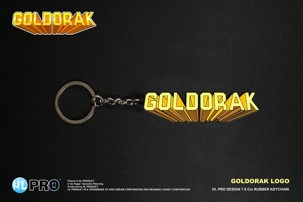 Grendizer Gumový Keychain Goldorak Logo 7 cm HL Pro