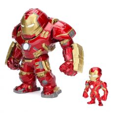 Marvel Metal Figurky Iron Man & Hulkbuster 5-15 cm