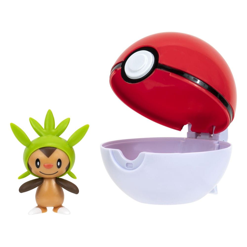 Pokémon Clip'n'Go Poké Balls Chespin & Poké Ball Jazwares