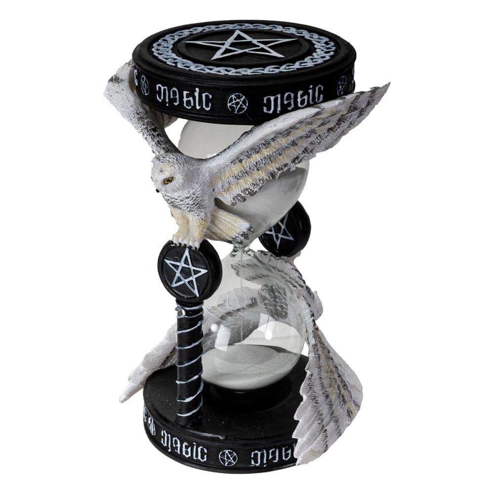 Anne Stokes sandglass Magical Owl 18 cm Pacific Trading